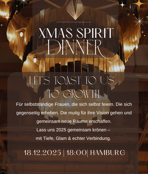✨XMAS SPIRIT DINNER |18.12.| Hamburg